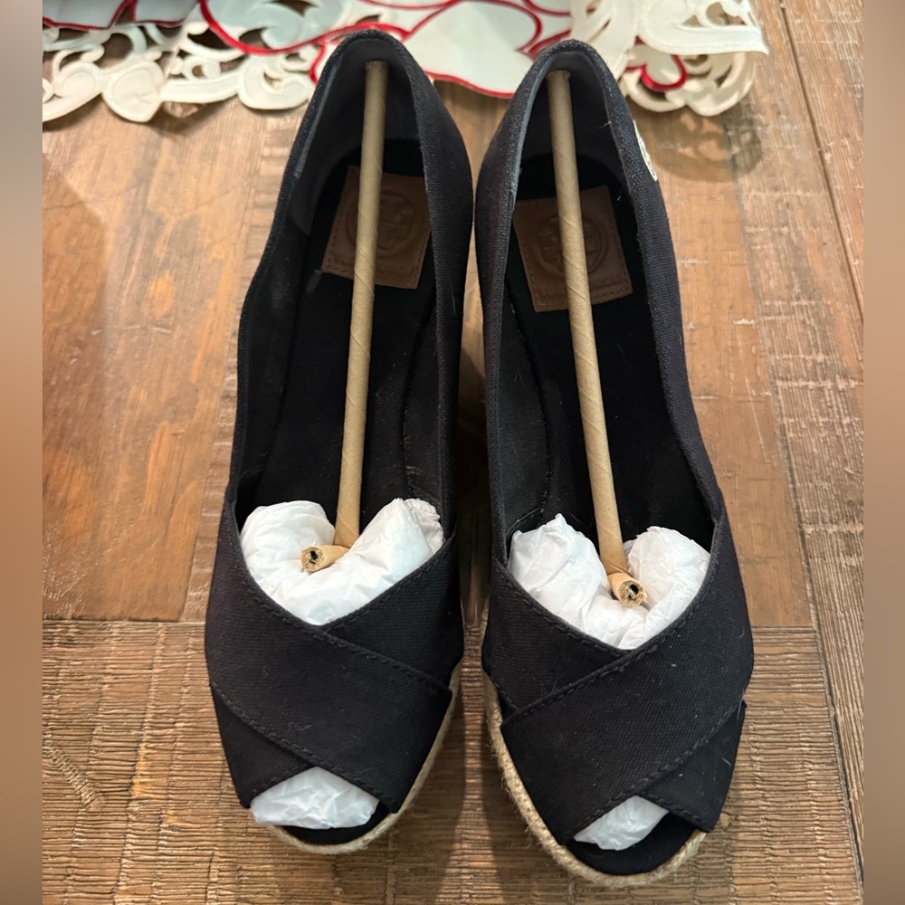 Tory Burch Filipe 75mm wedge espadrille